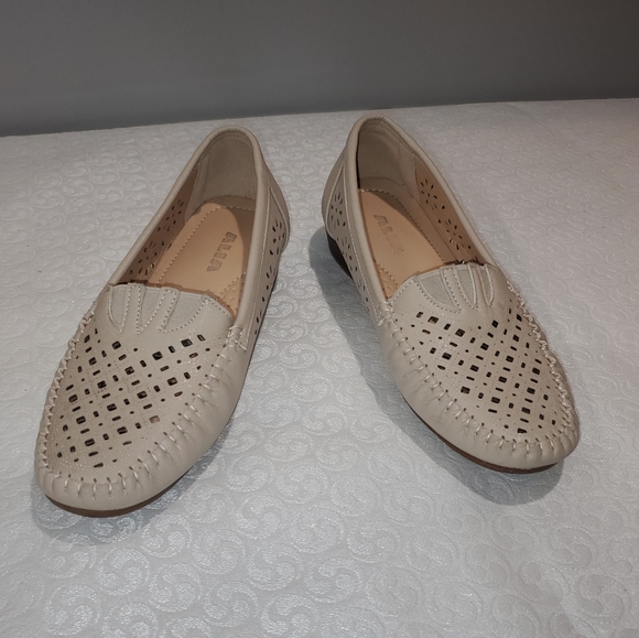 Ladies Alia Slip on Ballerinas Shoes - Picture 6 of 7